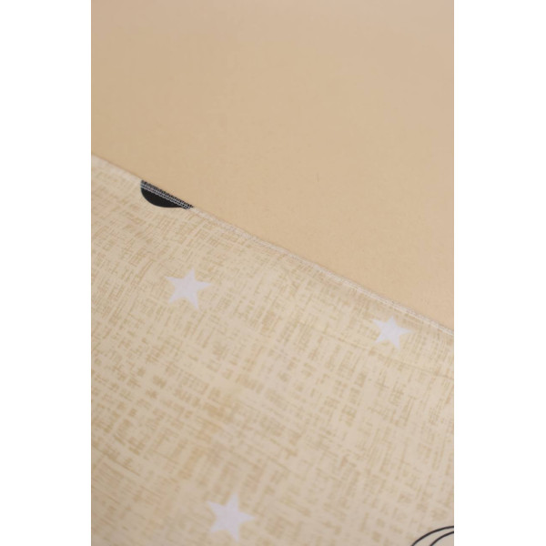 Непромокаюча пелюшка · 50×40 см. · Бежева з Міккі · Водонепроникна — Babywear