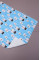 Непромокаюча пелюшка · 50×40 см. · Блакитна з кроликами — Babywear