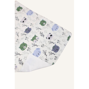 Непромокаюча пелюшка · 50×40 см. · Лісові звірятка — Babywear