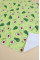 Непромокаюча пелюшка · 80×65 см · Зелена з авокадо — Babywear