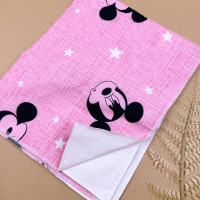 Бавовняна пелюшка · Рожева з Міккі — Babywear