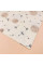 Бавовняна пелюшка · 90×110 см · Бежева з кульбабками — Babywear