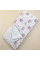 Бавовняна пелюшка · Рожеві зайчики · З синтепоном — Babywear