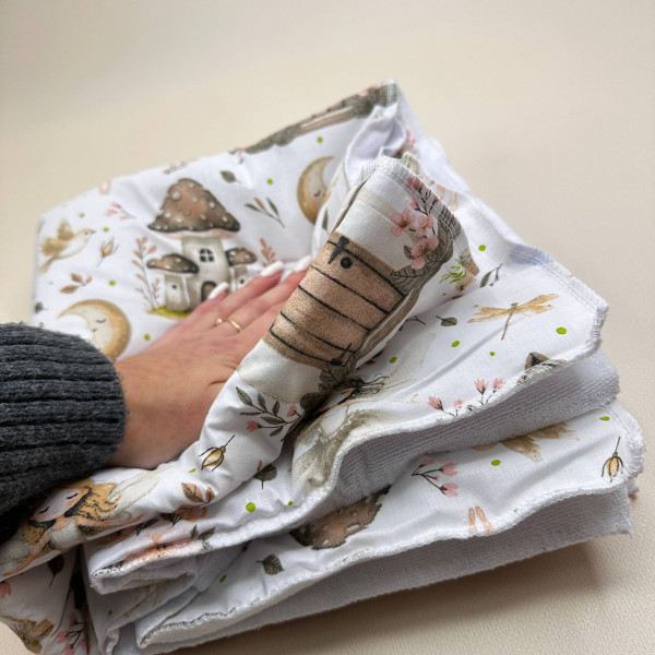 Бавовняна пелюшка · Фея з квітами — Babywear