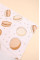Непромокаюча пелюшка · 120×60 см · Біла з пряниками — Babywear