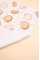 Непромокаюча пелюшка · 120×60 см · Біла з пряниками — Babywear