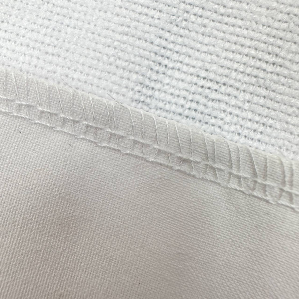 Непромокаюча пелюшка · 80×65 см · Біла з пінгвінами — Babywear