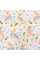 Непромокаюча пелюшка · 80×65 см · Біла з зайчиками — Babywear
