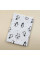 Бавовняна пелюшка · 60×45 см · Біла з пінгвінами — Babywear