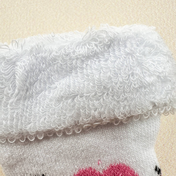 Теплі махрові Білі Luve baby