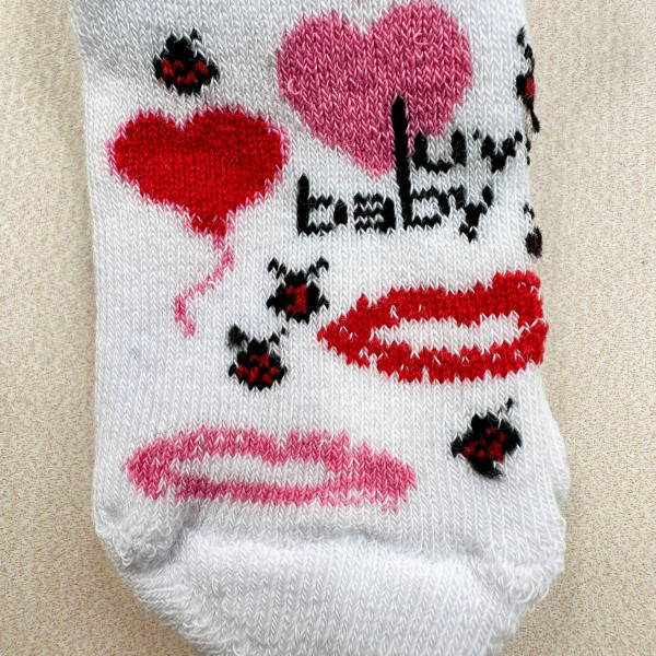 Теплі махрові Білі Luve baby