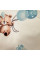 Бавовняна пелюшка · 60×45 см · Біла мішки кульки — Babywear