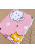 Непромокаюча пелюшка · Рожева з котами — Babywear