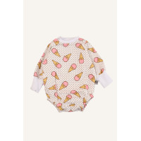 Боді байка Рожевий ріжок — Babywear
