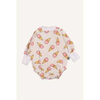 Боді байка Рожевий ріжок — Babywear