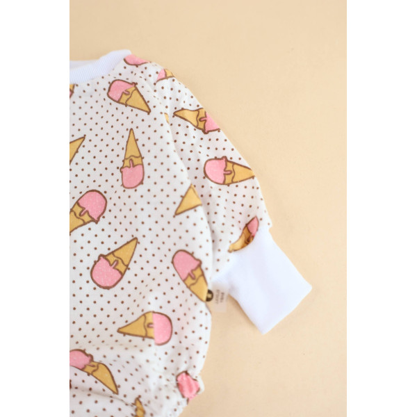Боді байка Рожевий ріжок — Babywear