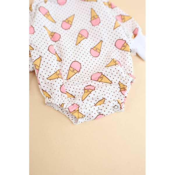 Боді байка Рожевий ріжок — Babywear