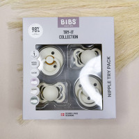 Пустушки Bibs Try-it collection Білі