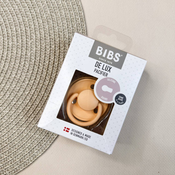 Пустушка BIBS DE-LUX Персикова