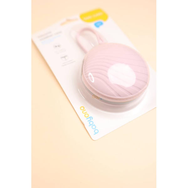 Контейнер для пустушки пудровий Мушля