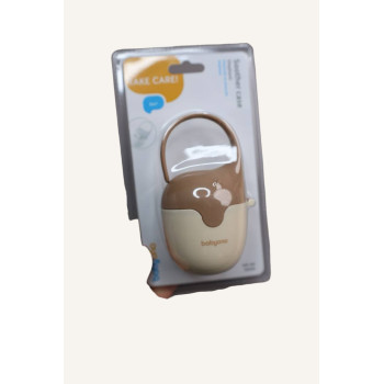 Контейнер для пустушок у формі слоника BabyOno Бежевий