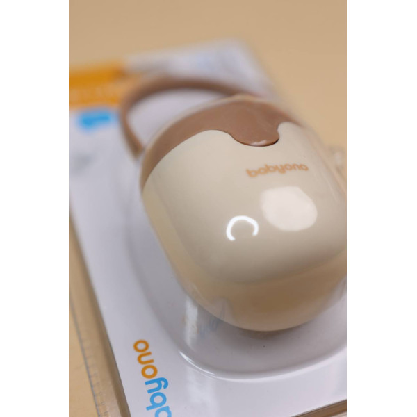 Контейнер для пустушок у формі слоника BabyOno Бежевий