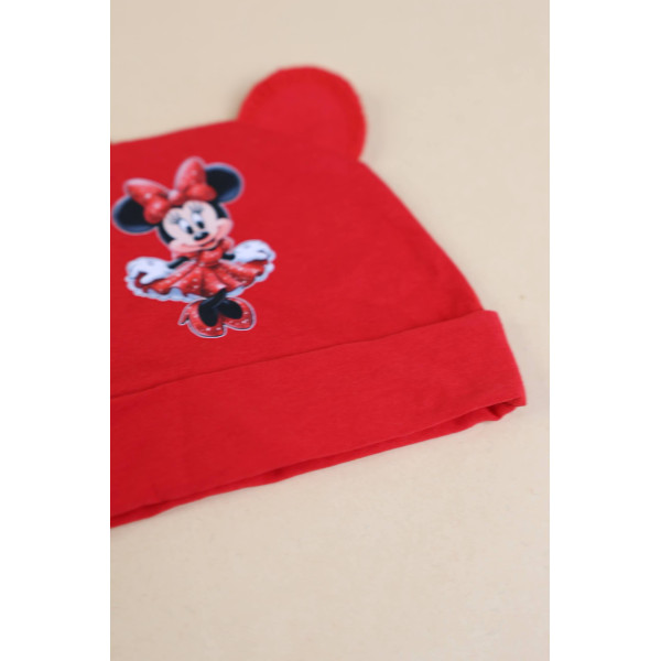 Шапочка із куліру Червона Minni Mouse