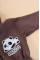 Ромпер из тринитки Коричневий Panda
