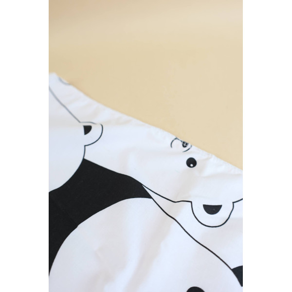 Непромокаюча пелюшка · Чорно-білі панди — Babywear