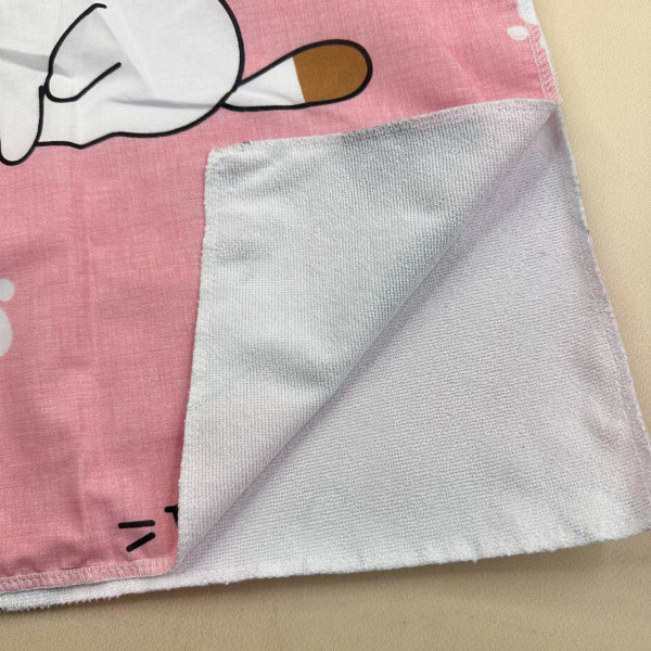 Непромокаюча пелюшка · Рожева з котиками — Babywear