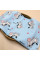 Непромокаюча пелюшка · Блакитна з зебрами — Babywear