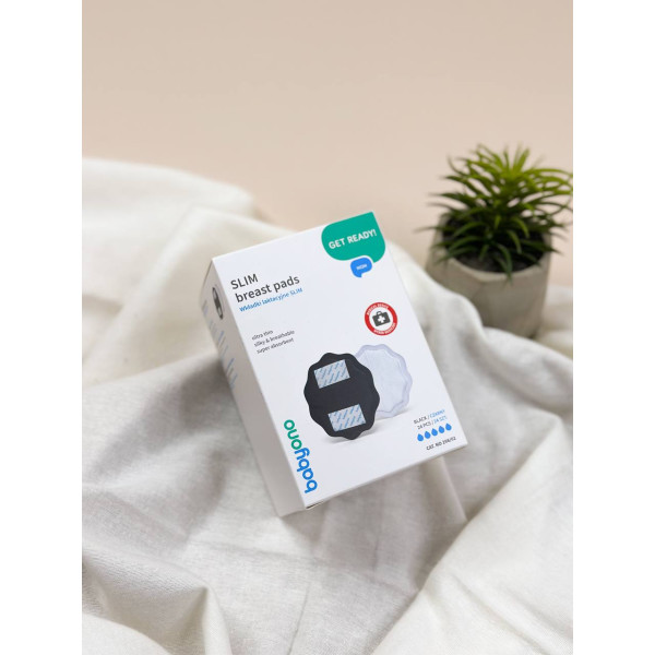 Лактаційні вкладиші (Чорний) BabyOno Natural Nursing