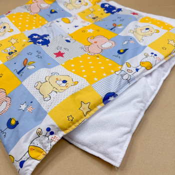 Непромокаюча пелюшка · Тваринки клітинка · З синтепоном — Babywear