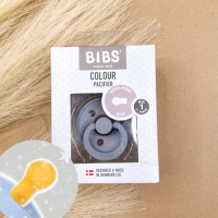 Пустушка BIBS класична кругла  Colour Сіра