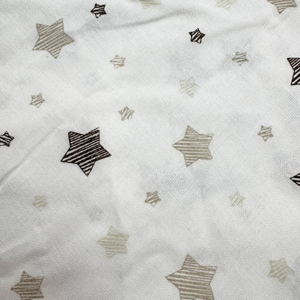 Ситцева пелюшка · 90×100 см · Зірочки — Babywear