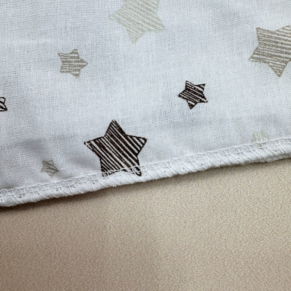 Ситцева пелюшка · 90×100 см · Зірочки — Babywear