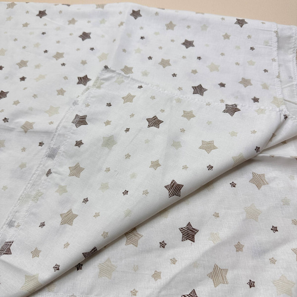 Ситцева пелюшка · 90×100 см · Зірочки — Babywear