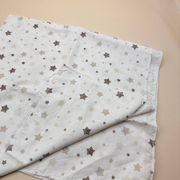 Ситцева пелюшка · 90×100 см · Зірочки — Babywear