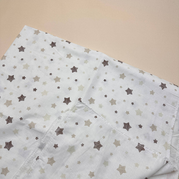 Ситцева пелюшка · 90×100 см · Зірочки — Babywear