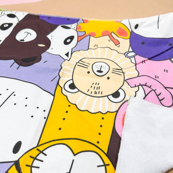 Непромокаюча пелюшка · Різнокольорові тваринки — Babywear