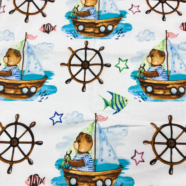 Непромокаюча пелюшка · Ведмедики моряки — Babywear