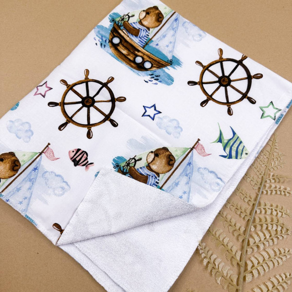 Непромокаюча пелюшка · Ведмедики моряки — Babywear