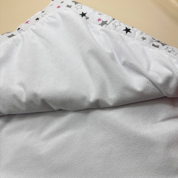 Непромокаюча пелюшка · Білі зірочки · З синтепоном — Babywear