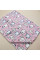 Байкова пелюшка · 110×90 см. · Рожева з котиками — Babywear
