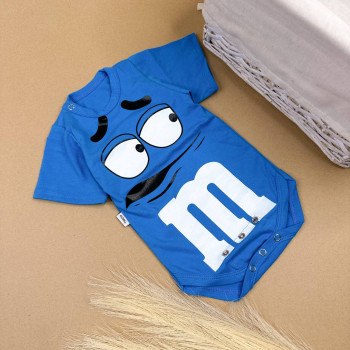 Боді з куліру синій M&M's (56–86)