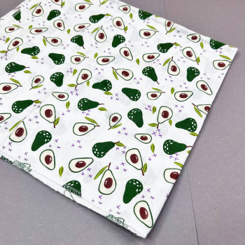 Муслінова пелюшка · 90×80 см. · Авокадо — Babywear