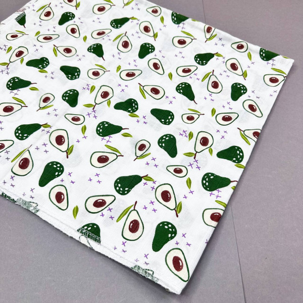 Муслінова пелюшка · 90×80 см. · Авокадо — Babywear