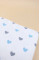 Байкова пелюшка · 80×90 см. · блакитні сердечки — Babywear