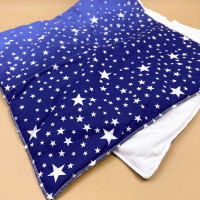 Непромокаюча пелюшка · Синя з зірочками · З синтепоном — Babywear