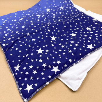 Непромокаюча пелюшка · Синя з зірочками · З синтепоном — Babywear